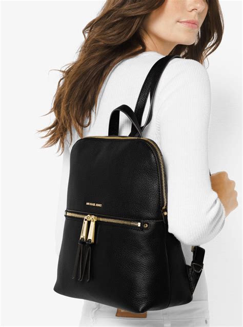 womens leather backpack michael kors